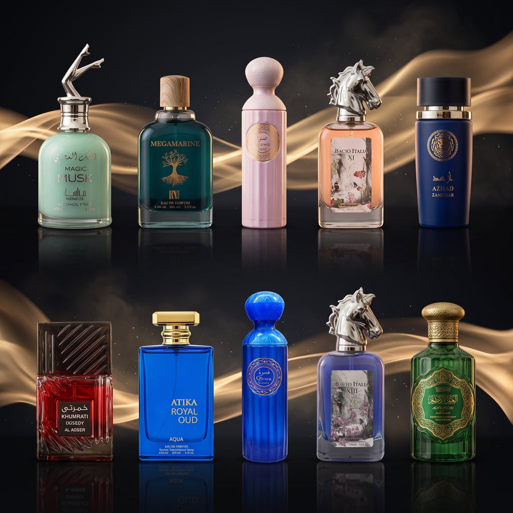 Luxury Perfume Gift Set — Pack of 10 × 100ml | Eau de Parfum Collection