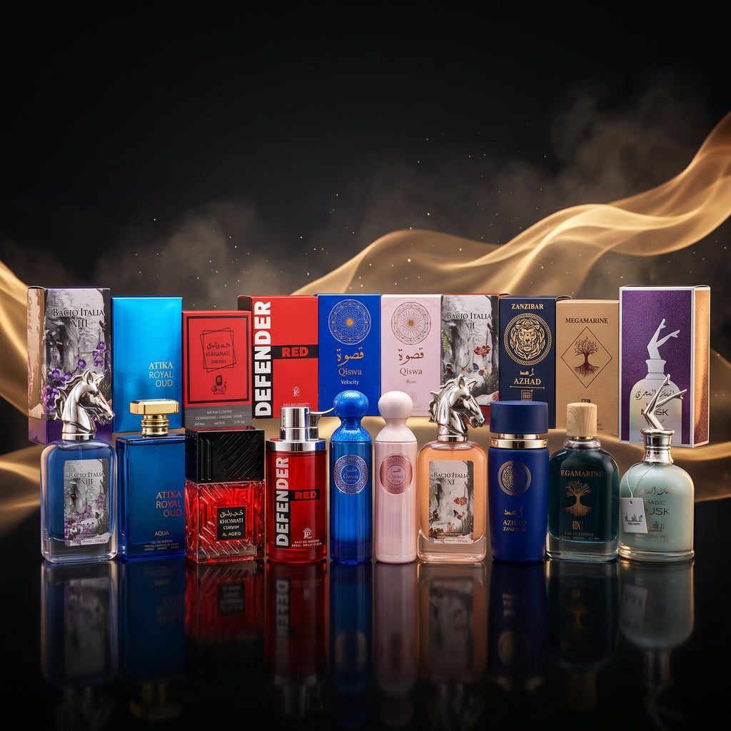 Luxury Perfume Gift Set — Pack of 10 × 100ml | Eau de Parfum Collection