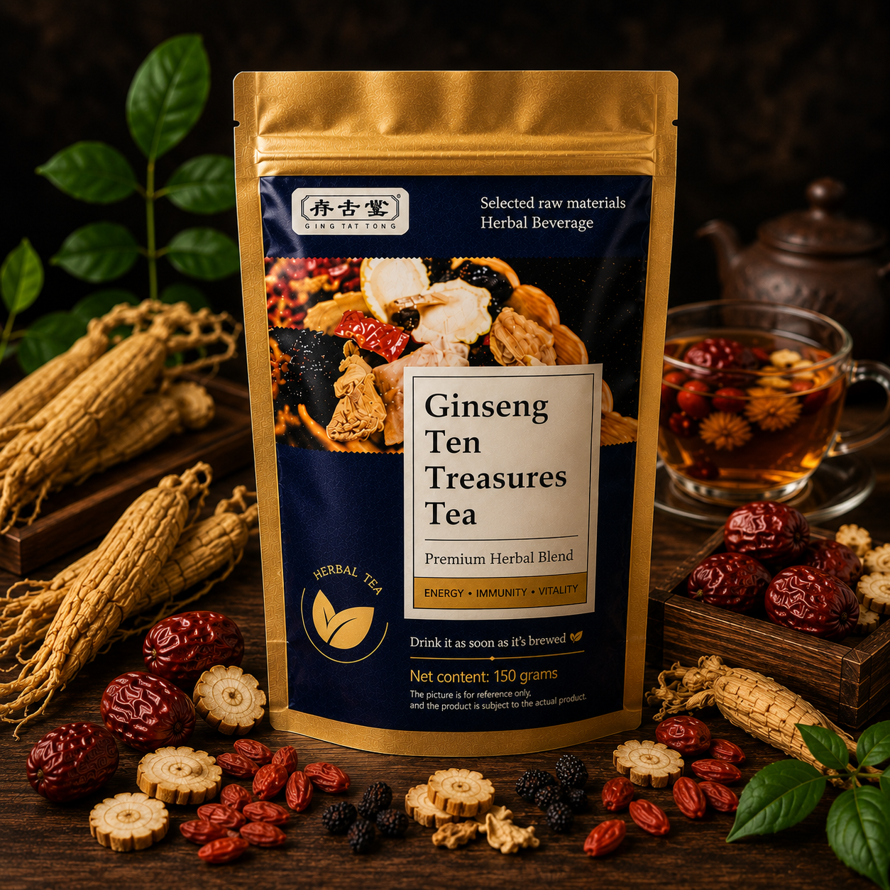 Ginseng Ten Treasure Tea