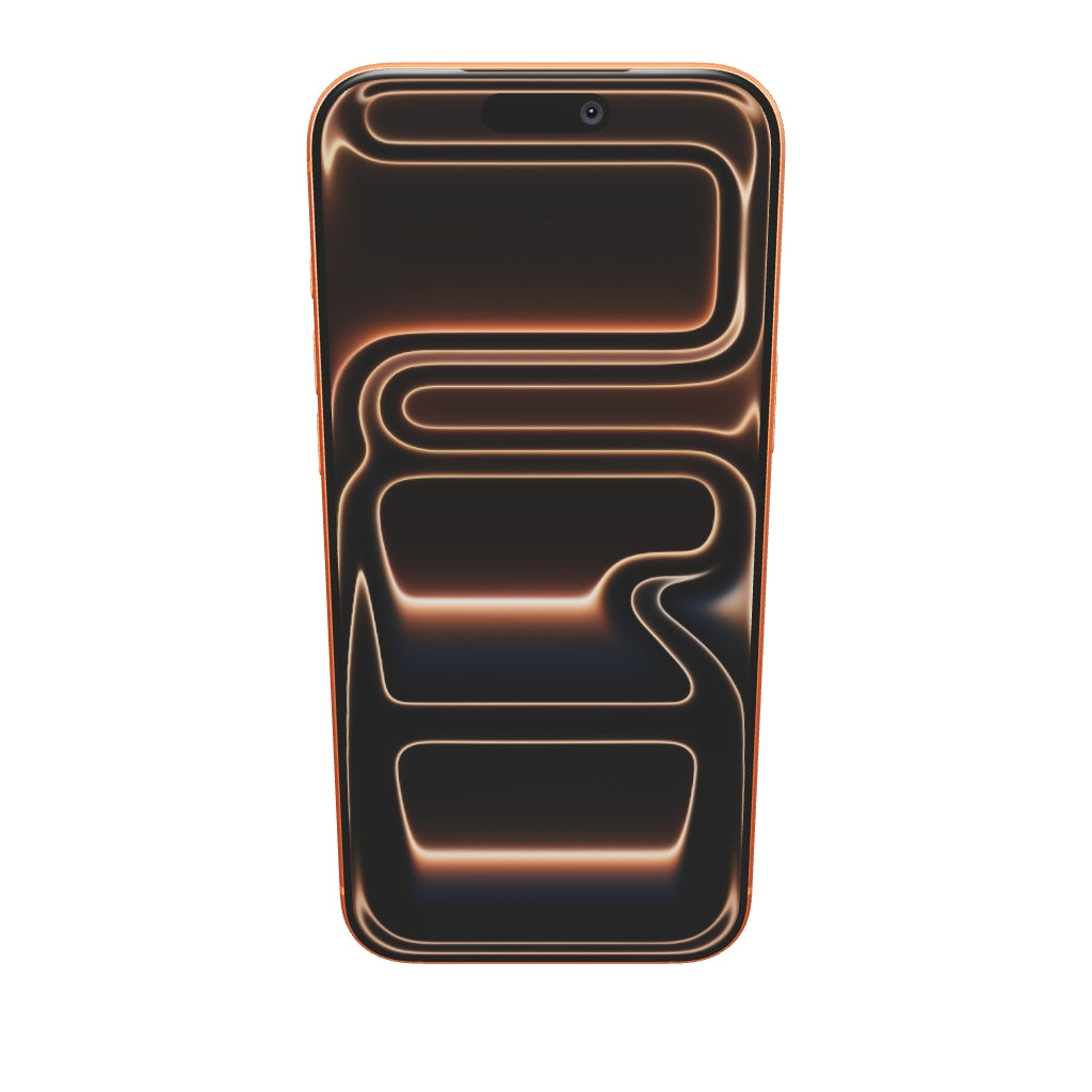 iPhone 17 Pro Max Cosmic Orange 3D model